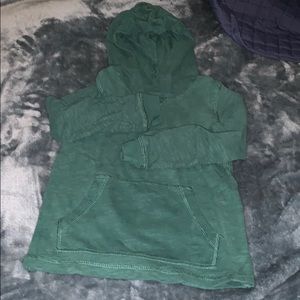 Boys light Hoodie with Dino spikes on hood